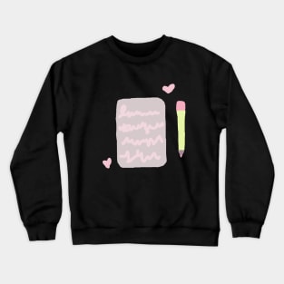 Aesthetic notes Crewneck Sweatshirt